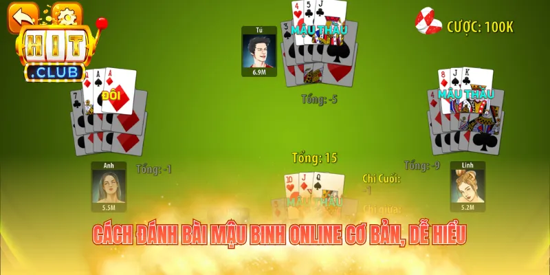 Cách đánh bài Mậu Binh online cơ bản, dễ hiểu